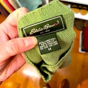 Green Eddie Bauer Crewneck Sweater - Men’s Size Medium